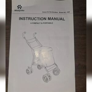 Wedyvko Pet Stroller new